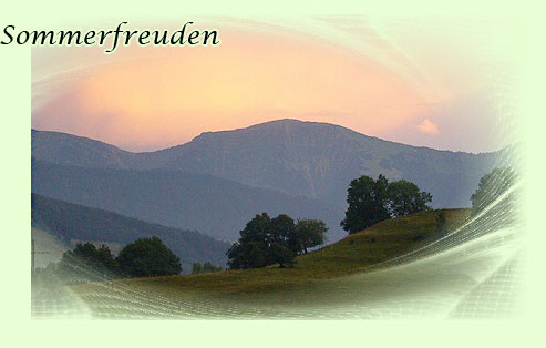 Sommerfreuden